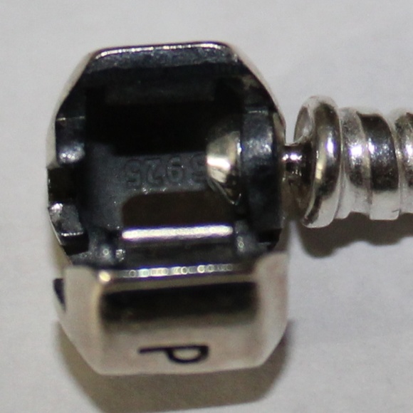Classic Pandora Charm Bracelet Barrel Clasp 7.9 in - Picture 8 of 8